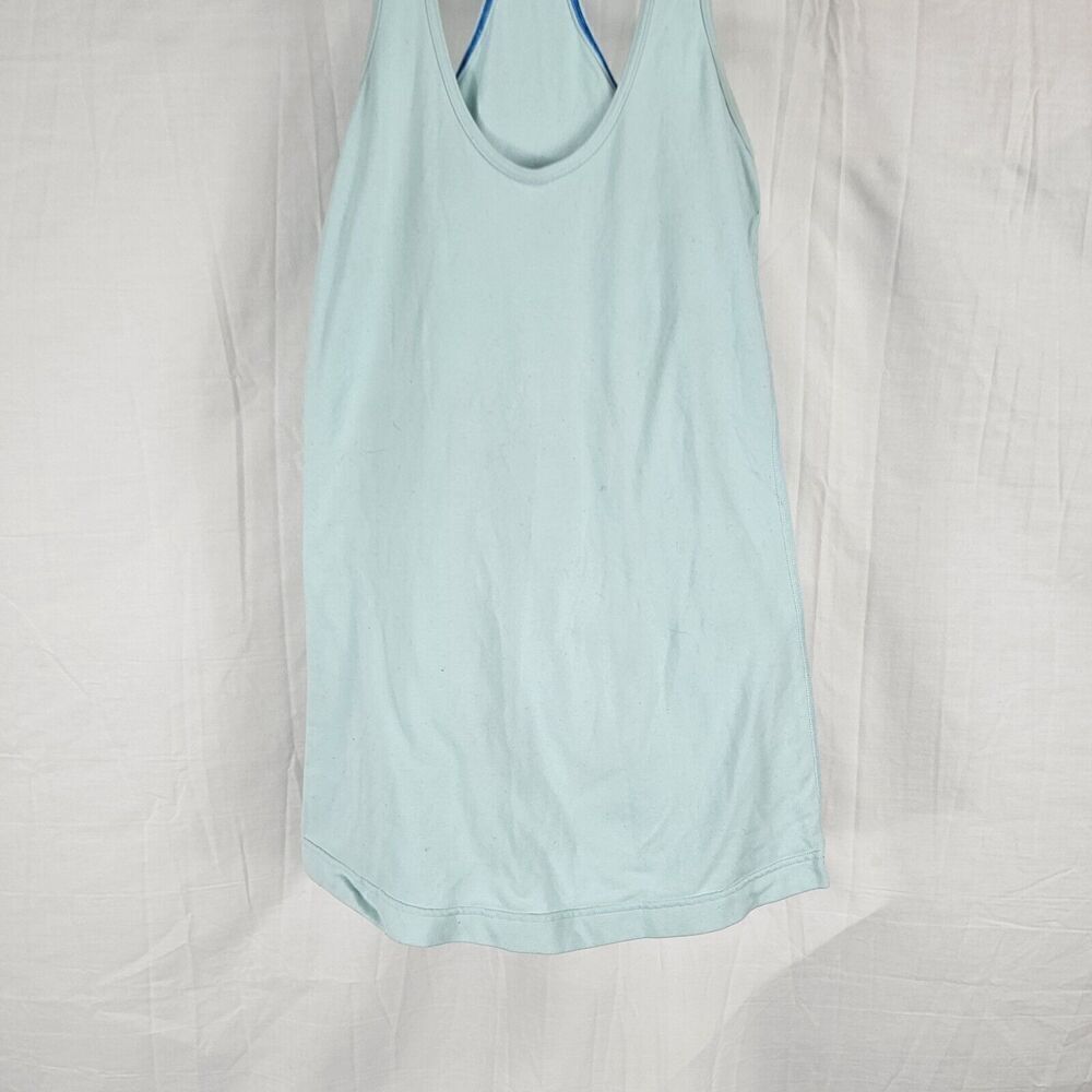 Lululemon Athletica Women's Size 4 Blue Racerback Tank - Picture 2 of 5